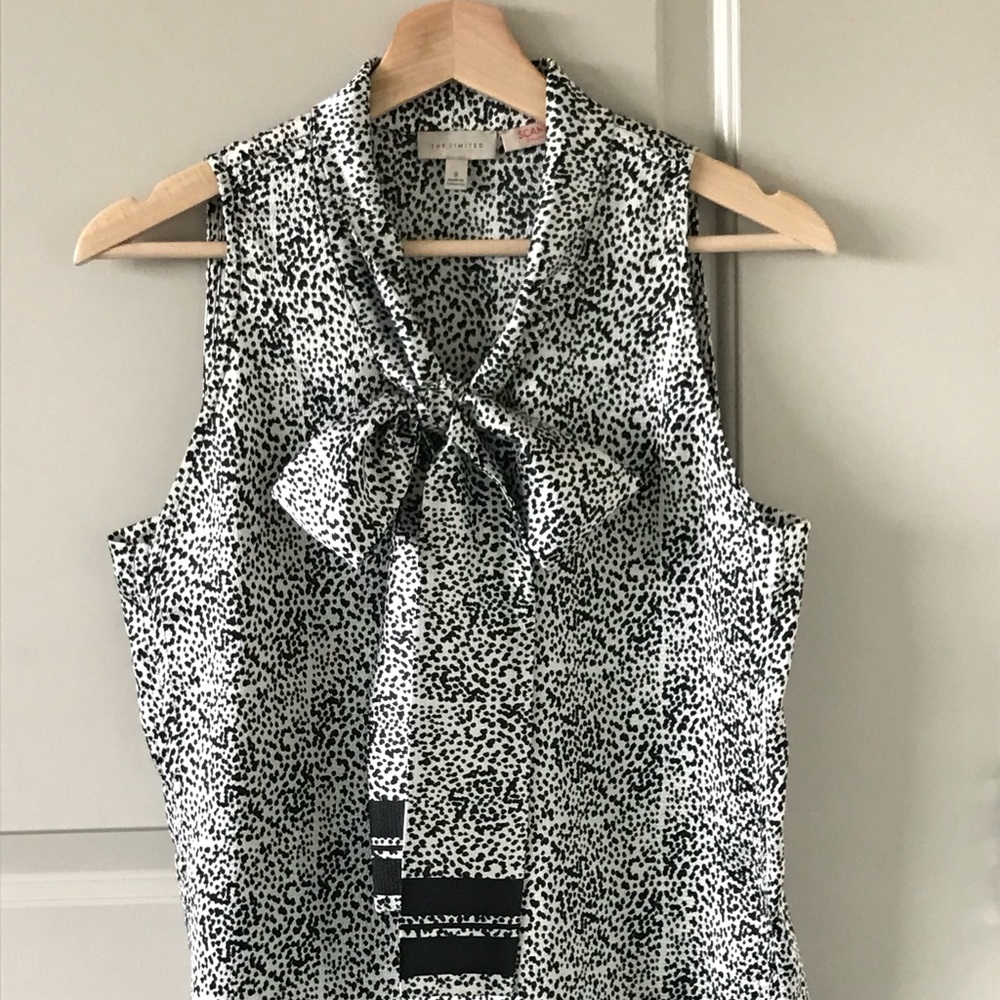 The Limited - Scandal Collection Bow Blouse